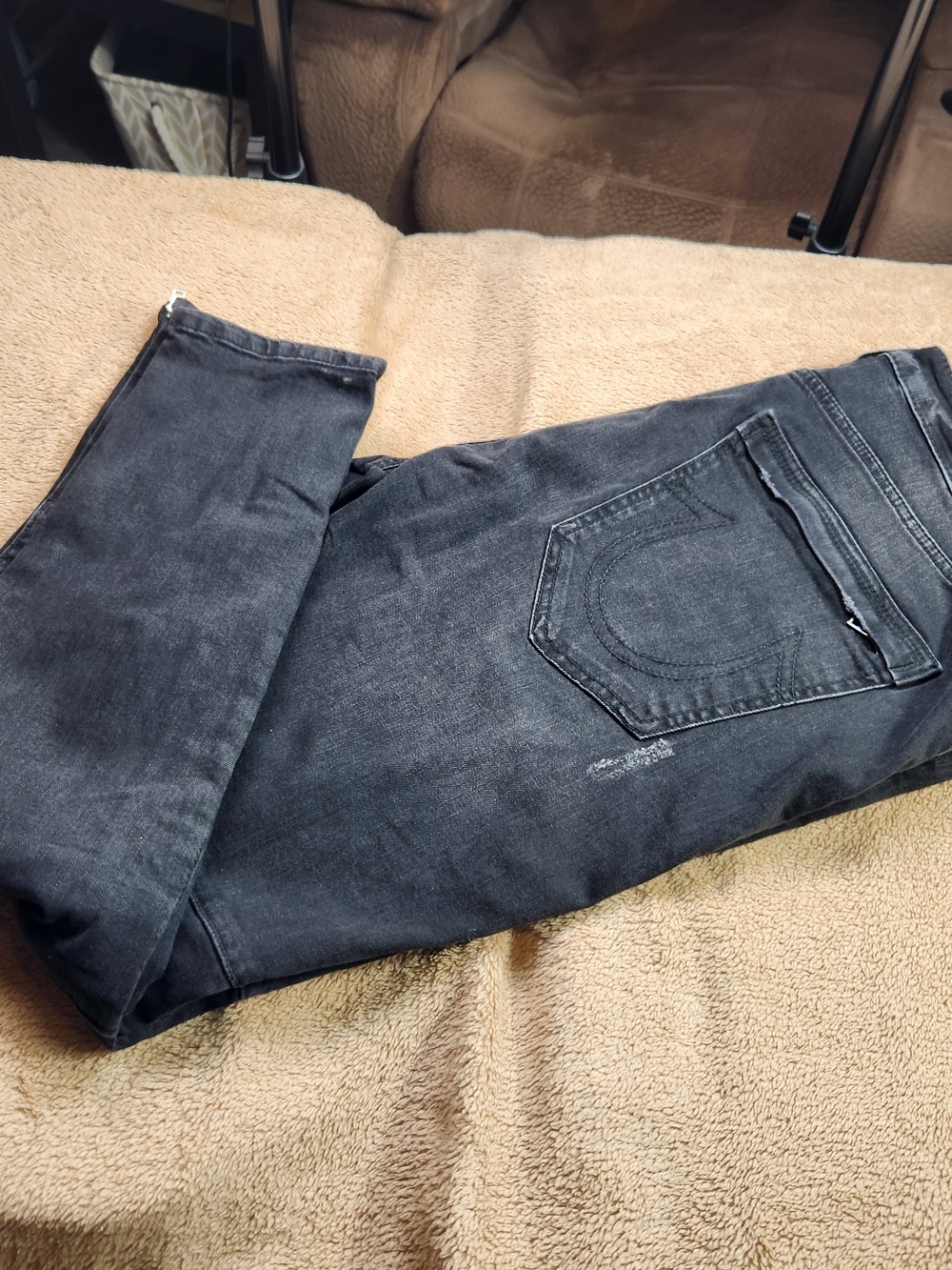 True Religion Men's NWT "Mick Racer Moto" Jean. W44 Inseam 32